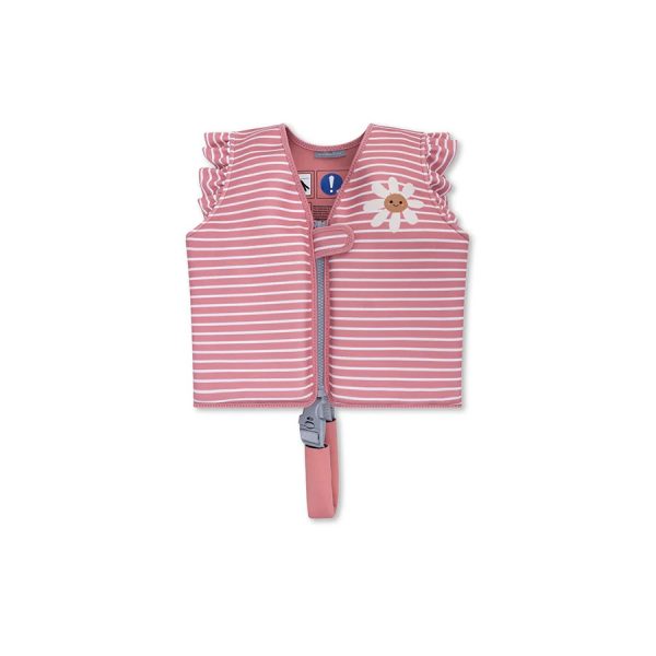 The Swim Essentials: kamizelka do nauki pływania dla dzieci 18-30 kg Daisy Flowers