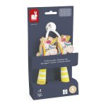 Janod: skakanka z drewnianymi rączkami Jednorożec Applepop 3+ - obrazek 4