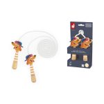 Janod: skakanka z drewnianymi rączkami Piesek Applepop 3+ - obrazek 3