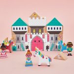 Janod: zestaw klocków i figurek 37 el. Zaczarowane Królestwo Cross Roads 2+ - obrazek 2