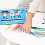 Janod: flamastry pisaki z filcową końcówką 18 kolorów 3+ - obrazek 2