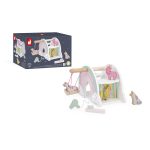 Janod: drewniany domek jednorożców z figurkami 18m+ - obrazek 8