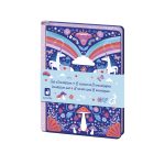 Janod: zestaw zaproszeń papeteria Jednorożce Kraina Snów 6+