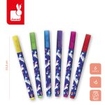 Janod: brokatowe flamastry markery Jednorożce Kraina snów 6+ - obrazek 3