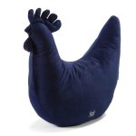 LA MILLOU: poduszka kura babci Dany Velvet ROYAL NAVY