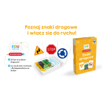 Kapitan Nauka: gra karciana Znaki Drogowe EDUseria - obrazek 2