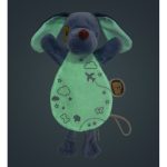 Lilliputiens: przytulanka komforter pacynka świecąca w ciemności Piesek Jules 0 m+ - obrazek 2