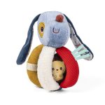 Lilliputiens: grzechotka z uchwytami Piesek Jules 6 m+ - obrazek 2