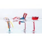 Lilliputiens: zestaw 3 zabawek do kąpieli z przyssawkami Kotka Jeanne 3 m+ - obrazek 2