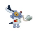 Lilliputiens: zawieszka do smoczka świecąca w ciemności nocny mini przyjaciel Piesek Jules 0 m+