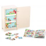 Vilac: Pełna Lodówka łamigłówka magnetyczna 5+ - obrazek 4