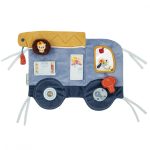LILLIPUTIENS: miękka tablica aktywizująca samochód Piesek Jules 3 m+