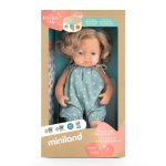 Miniland: lalka dziewczynka Europejka 38 cm Ciemny Blond Bielactwo My Friends & Me - obrazek 2