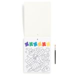 Mudpuppy: kolorowanka akwarelowa z pędzelkiem kosmos 5+ - obrazek 5