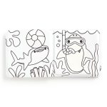 Mudpuppy: magiczna książeczka do kąpieli kąpiel rekinów - obrazek 4