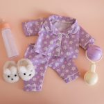 Tiny Harlow: zestaw ubranko dla lalki 34-38 cm Sleepy Time Lilac Daisy