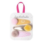 Rockahula Kids: 3 spinki do włosów Magical Forest Pom Pom