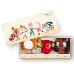 Lilliputiens: zestaw rozwijający zmysły multisensoryczny Lew Jack 0 m+