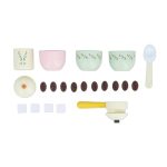 Janod: drewniany ekspres ciśnieniowy do kawy z akcesoriami Shiny Grandma 3+ - obrazek 4