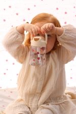 Vanilla Copenhagen: Butelka z silikonowym ustnikiem LADYBUG 350ml - obrazek 2