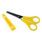 MILAN: nożyczki szkolne case z osłonką na ostrze 1 szt. - obrazek 2