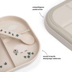 Done by Deer: Talerzyk Dzielony Foodie Tiny Farm Sand - obrazek 3