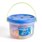 mideer: zestaw magnetycznych pałeczek konstrukcyjnych (60 elementów)