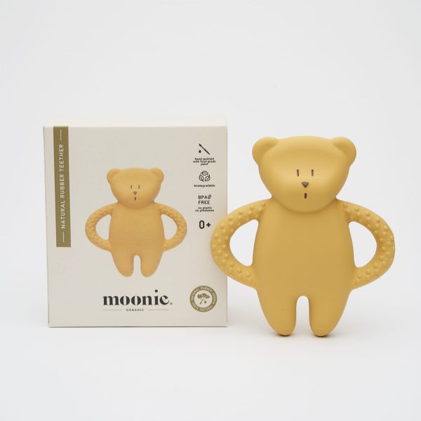 MOONIE gryzak z naturalnego kauczuku miś HONEY
