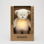 MOONIE 2.0 szumiący miś Organic z lampką POLAR - obrazek 2