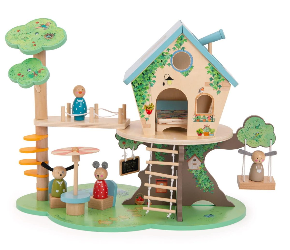 632437_1 Moulin Roty: Domek na drzewie La Grande Famille - obrazek 2