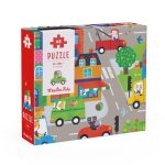 Moulin Roty: Puzzle W MIEŚCIE 48 el. / LES POPIPOP