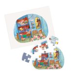 Moulin Roty: Puzzle 4 x 12 el. LES MINOUCHKAS - obrazek 3
