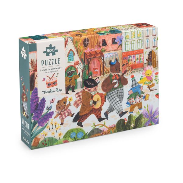 Moulin Roty: Puzzle FESTYN 500 el. LES MINOUCHKAS