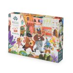 Moulin Roty: Puzzle FESTYN 500 el. LES MINOUCHKAS - obrazek 4