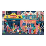 Moulin Roty: Puzzle WYJŚCIE DO KINA 200 el. / LES SCHMOUKS - obrazek 2