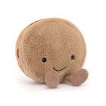 Jellycat: Wesoły Makaronik Czekoladowy Mona 12 cm
