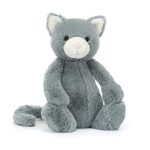 JellyCat: Nieśmiały Kotek Szary 31 cm