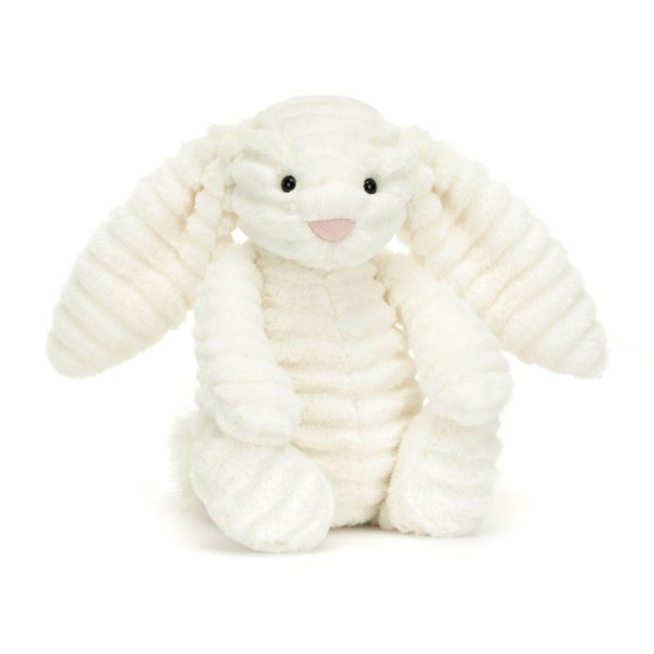 Jellycat: króliczek LUX Nimbus Kremowy 31 cm