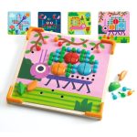 Djeco: Mozaika MINI ANIMO - kolorowe obrazki 4+ - obrazek 2