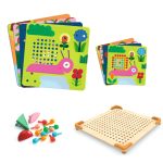 Djeco: Mozaika MINI ANIMO - kolorowe obrazki 4+ - obrazek 5