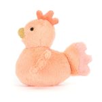 JellyCat: Puszysty Kurczak Morelowy 11cm - obrazek 3