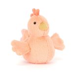 JellyCat: Puszysty Kurczak Morelowy 11cm