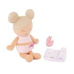 LullaBaby: lalka przytulanka DO KĄPIELI – blondynka z ręczniczkiem - obrazek 4