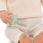 LullaBaby: Lalka NIEMOWLĘ – CHŁOPIEC BLONDYN z WŁOSAMI, ze smoczkiem - obrazek 6