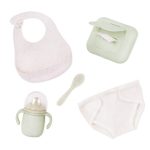 LullaBaby: Torba do przewijania, z akcesoriami do karmienia lalki niemowlaka - obrazek 6