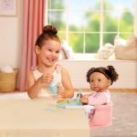 LullaBaby: Zestaw do karmienia lalki, z FOTELIKIEM przypinanym do blatu - obrazek 2