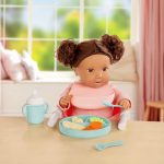 LullaBaby: Zestaw do karmienia lalki, z FOTELIKIEM przypinanym do blatu - obrazek 4