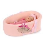 LullaBaby: Lalka NIEMOWLĘ, z miękkim KOSZEM – GONDOLĄ - obrazek 4