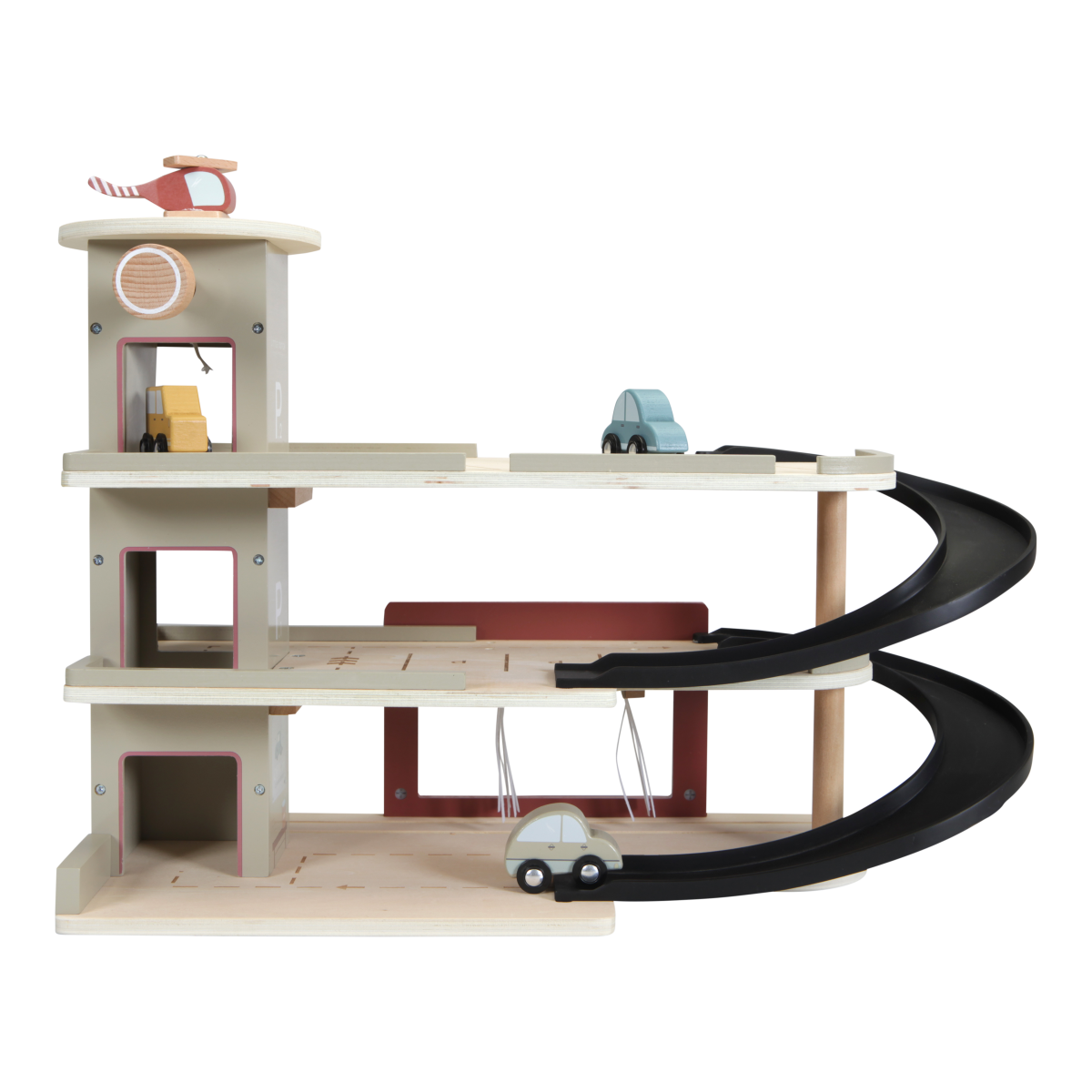 Little Dutch: drewniany garaż wielopoziomowy - obrazek 4