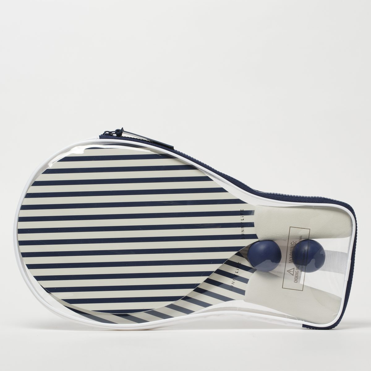 SCBPSCBL_1 Sunnylife: zestaw rakietek plażowych Resort Coastal Blue - obrazek 4